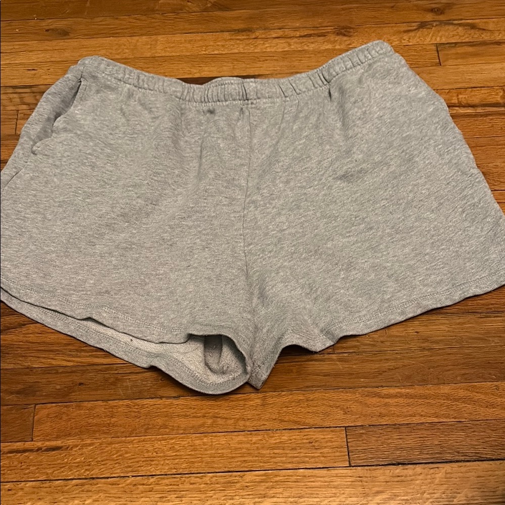 SO Gray Athletic Shorts with Elastic Waistband